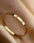 Niche Rhinestone Bangle