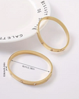 Niche Rhinestone Bangle