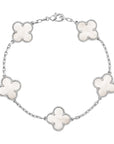 IV Clover Mother-of-Pearl Bracelet