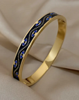 Celestial Eyes Enamel Bangle