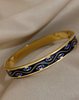 Celestial Eyes Enamel Bangle