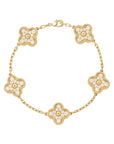 IV Clover Diamond Bracelet